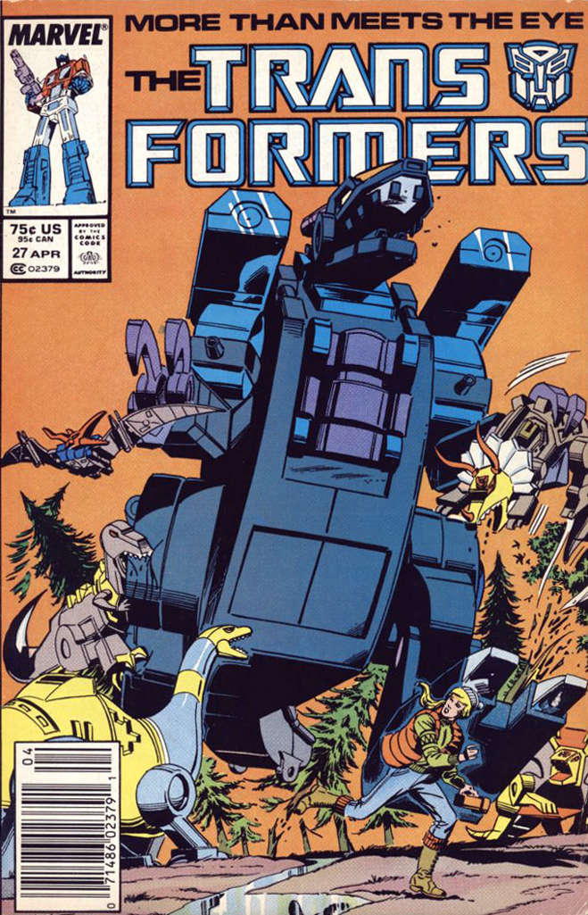 The Transformers #27 Newsstand Edition