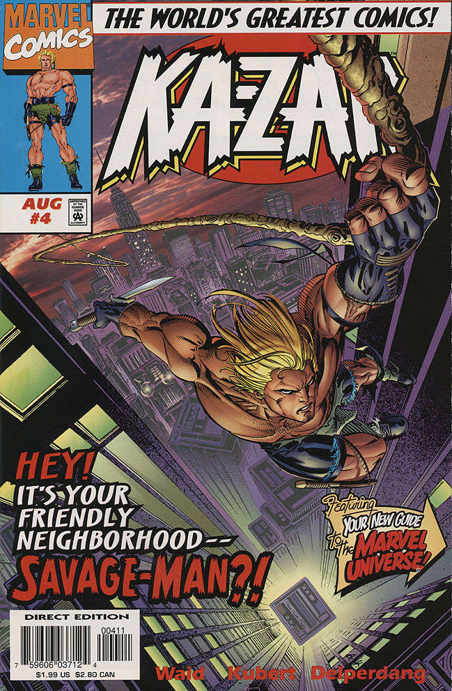 Ka-Zar (3rd Series) #4