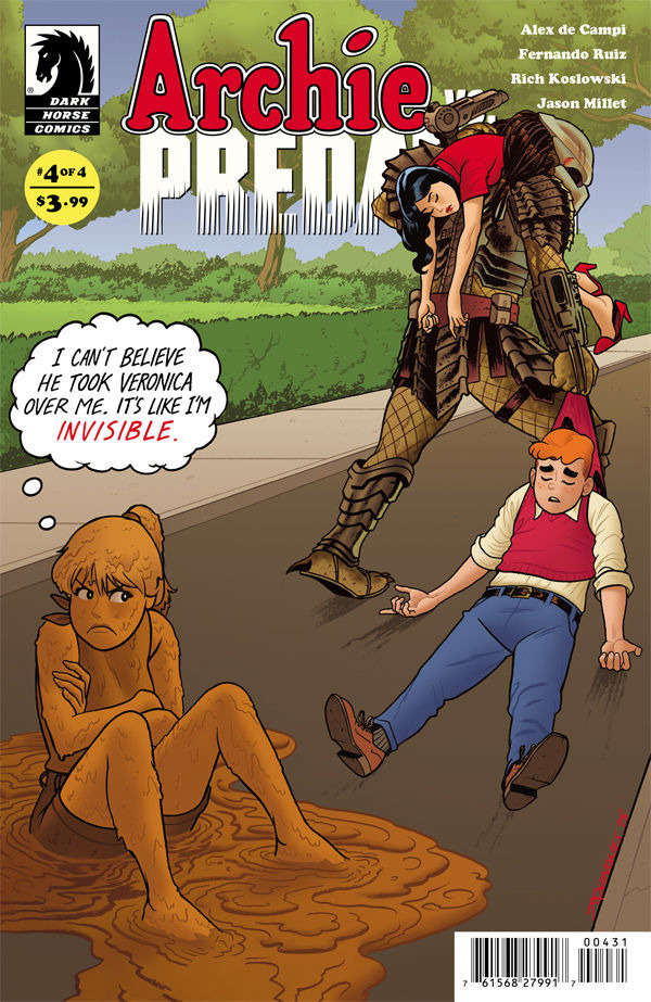 Archie vs. Predator #4 Variation B