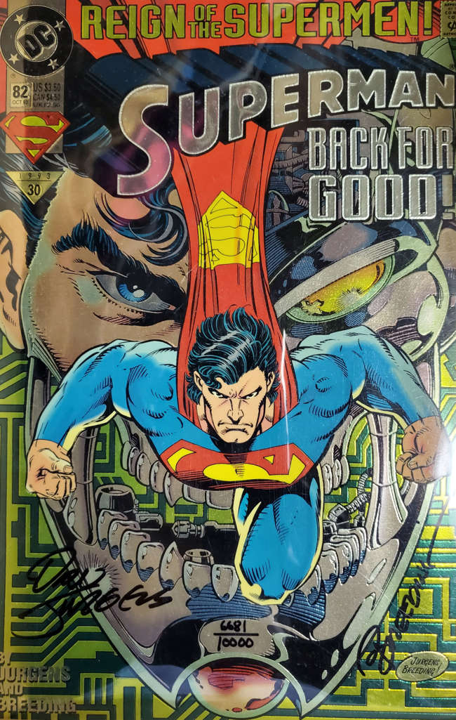 Superman (2nd Series) #82 Dynamic Forces