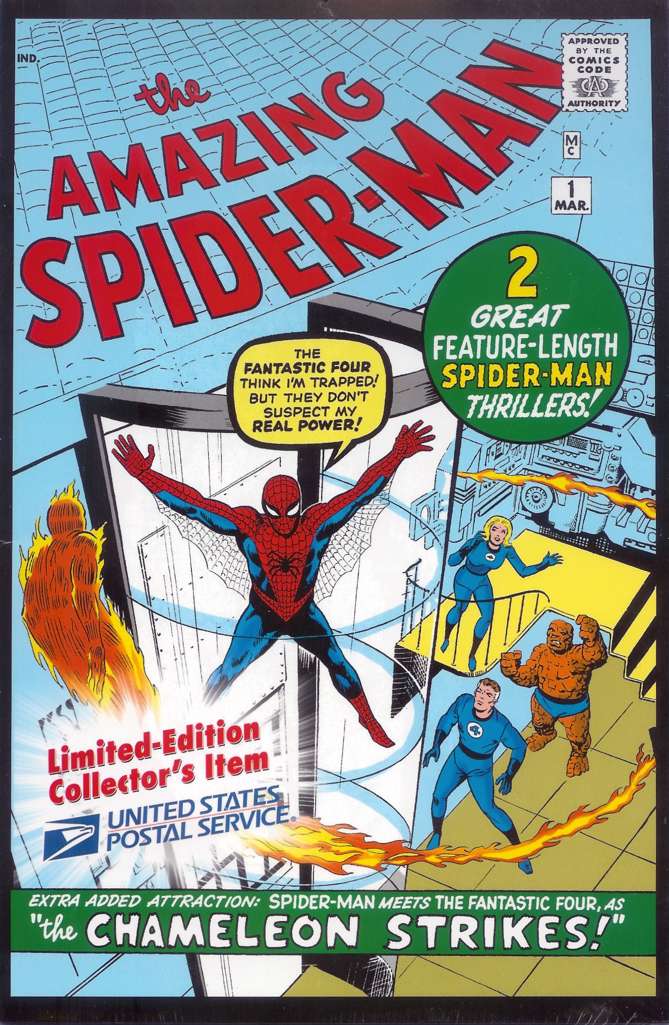 USPS Marvel Comics Limited Edition Comic Book