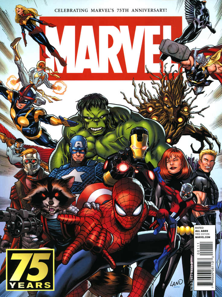 Marvel 75th Anniversary Magazine #1 Variation A