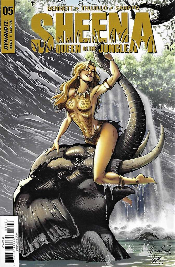 Sheena (Dynamite) #5 Variation C
