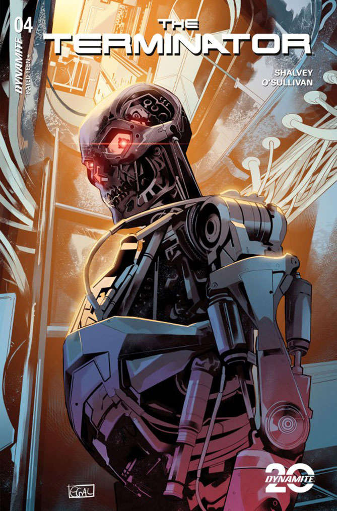 The Terminator (Dynamite) #4 Variation B