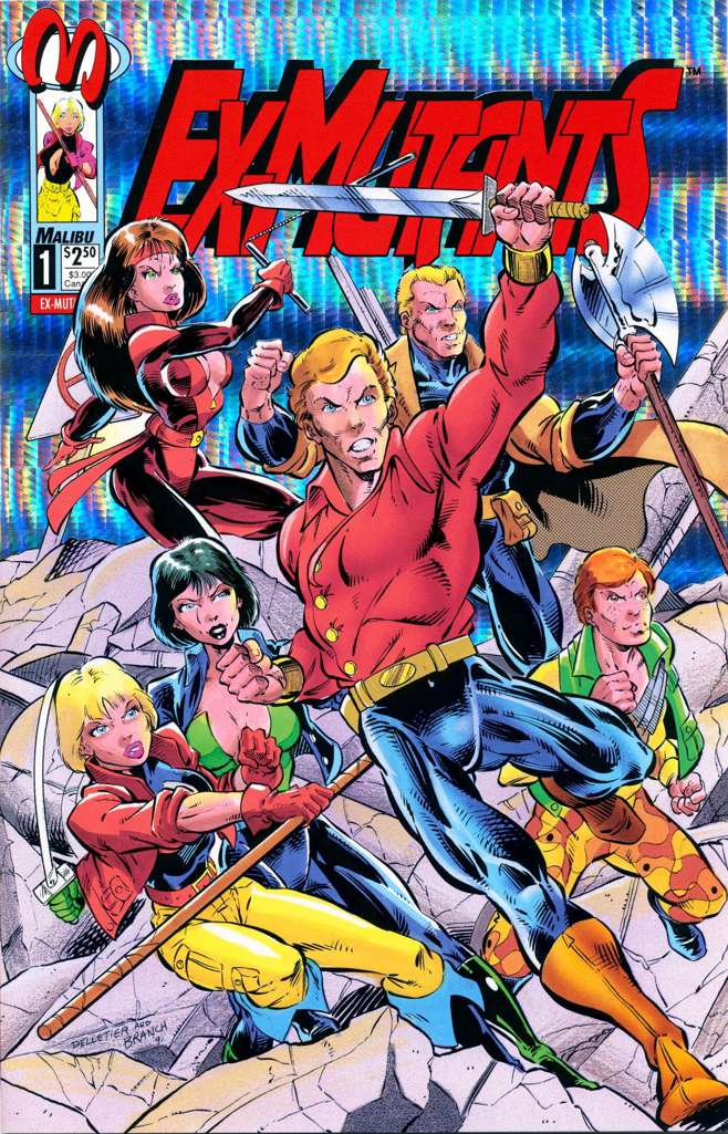 Ex-Mutants (Malibu) #1 Variation A