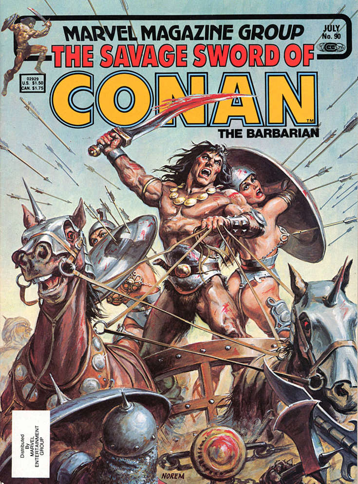 Savage Sword of Conan #90