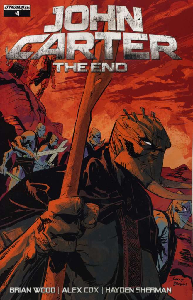 John Carter: The End #4 Variation A