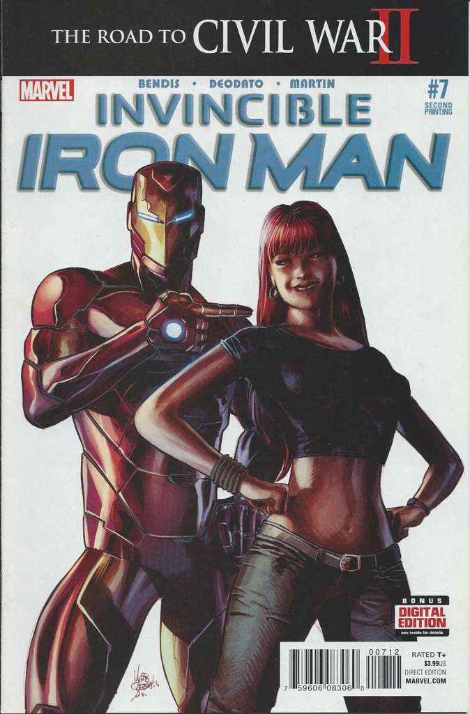 Invincible Iron Man (2nd Series) #7  - 2nd printing