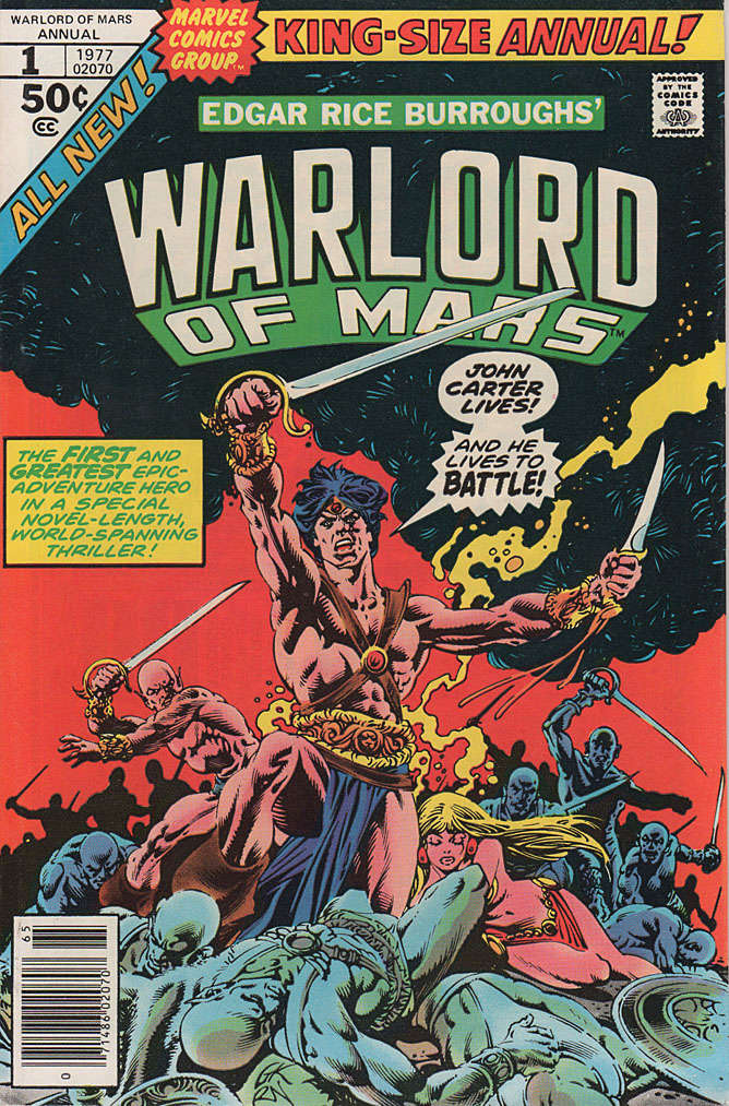 John Carter, Warlord of Mars Annual #1