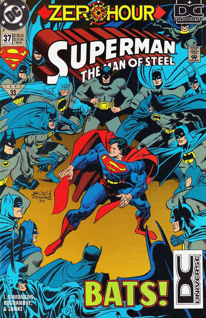 Superman: The Man of Steel #37  - 2nd printing