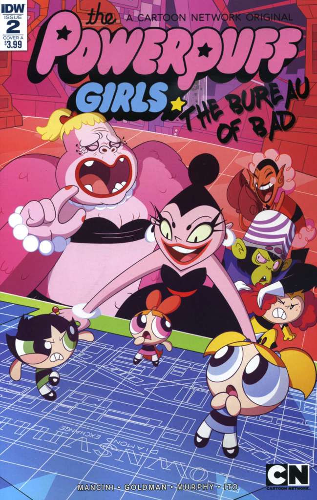 The Powerpuff Girls: Bureau of Bad #2 Variation A