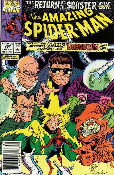 The Amazing Spider-Man #337 Newsstand Edition