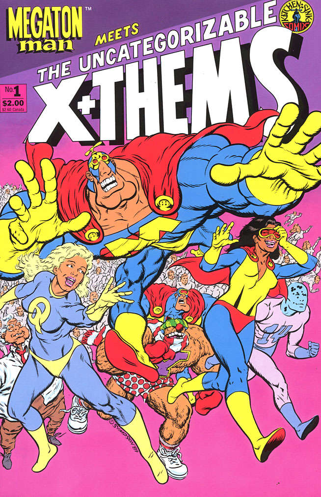 Megaton Man Meets the Uncategorizable X+Thems #1