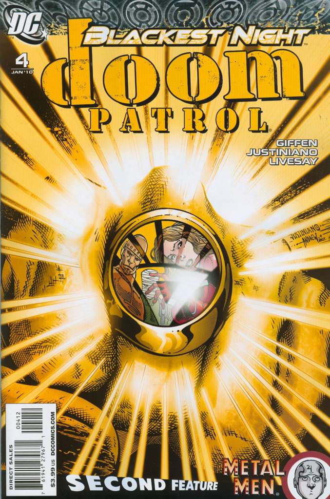 Doom Patrol (5th Series) #4  - 2nd printing