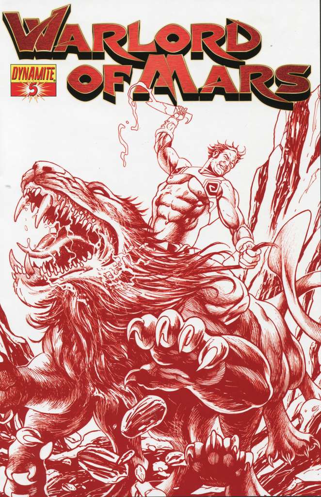 Warlord of Mars #5 Variation E