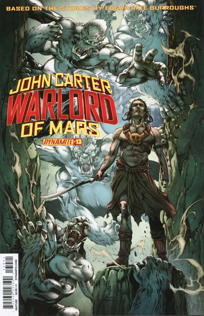 John Carter, Warlord of Mars (2nd Series) #13 Variation D