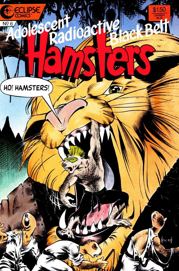 The Adolescent Radioactive Black Belt Hamsters #6