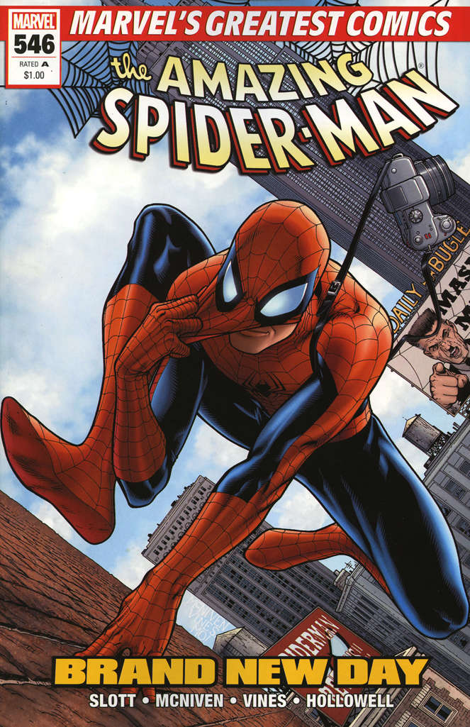 The Amazing Spider-Man #546  - 3rd printing