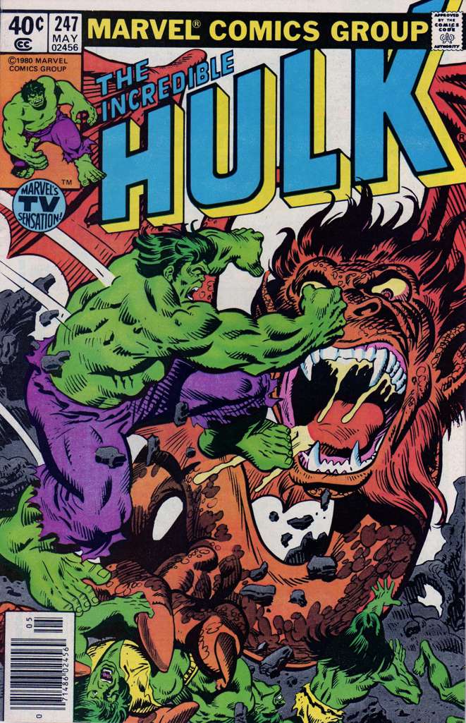 The Incredible Hulk #247 Newsstand Edition