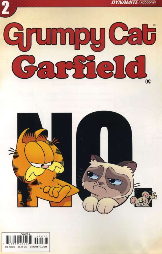 Grumpy Cat/Garfield #2 Variation A