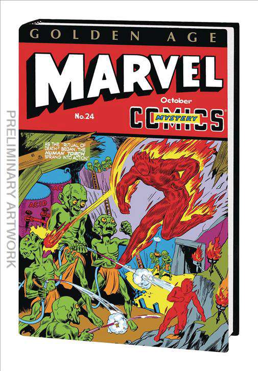 Golden Age Marvel Comics Omnibus Book #2 Variation A