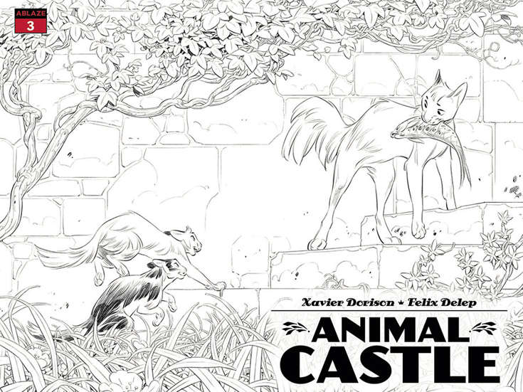 Animal Castle #3 Variation B