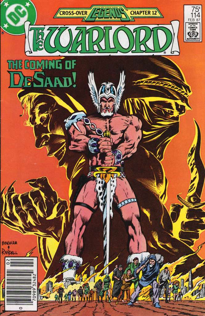 Warlord (DC) #114 Newsstand Edition
