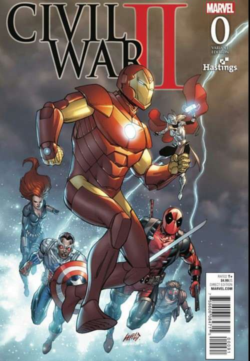 Civil War II #0 Variation K