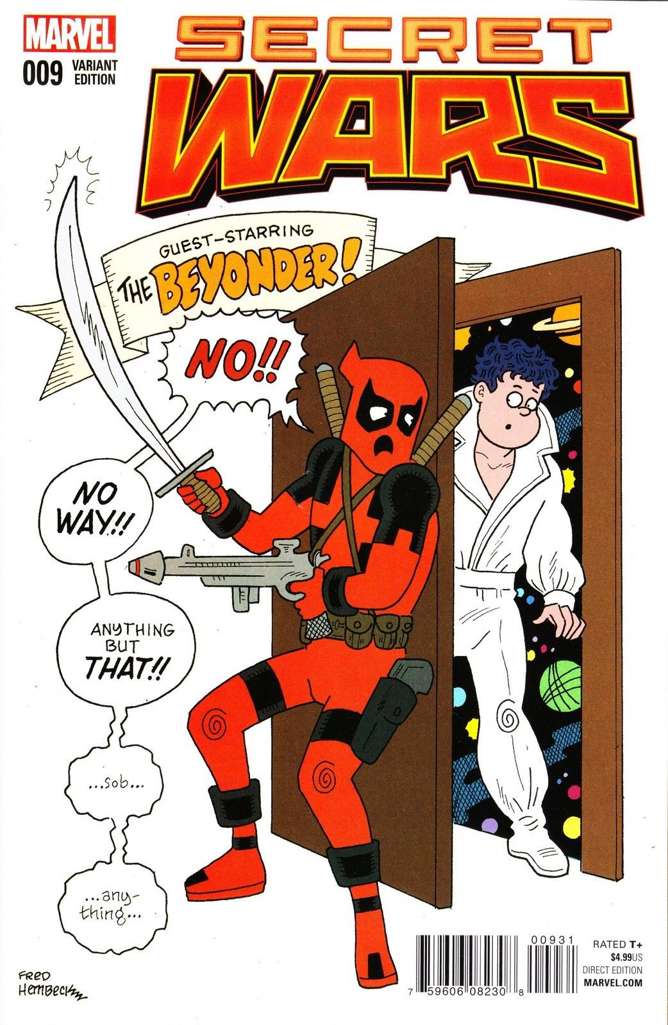 Secret Wars #9 Variation B