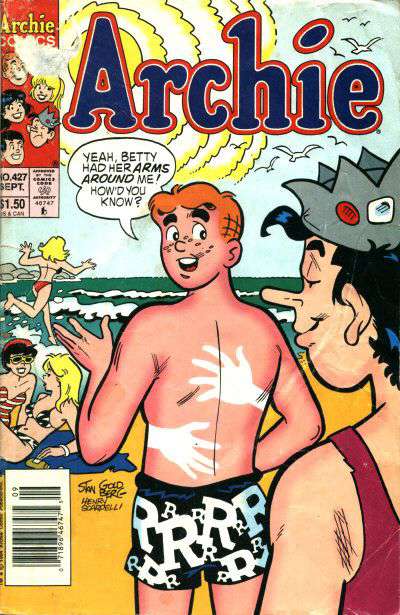 Archie #427 Newsstand Edition