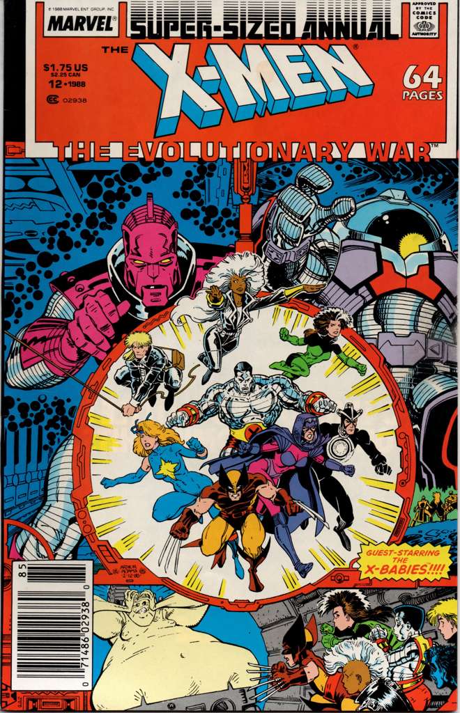 The Uncanny X-Men Annual #12 Newsstand Edition