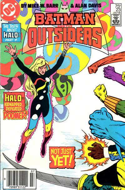 Batman and the Outsiders #23 Newsstand Edition