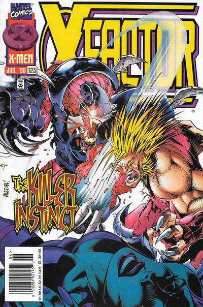 X-Factor #123 Newsstand Edition