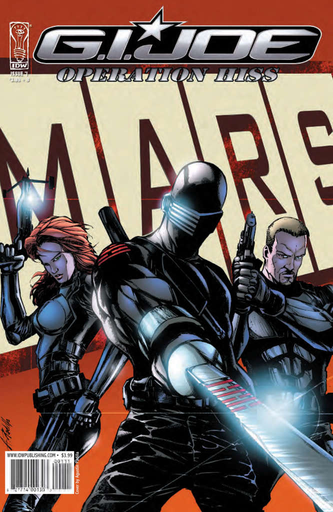 G.I. Joe: Operation Hiss #1 Variation B