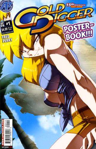 Gold Digger Super Poster Mania Book