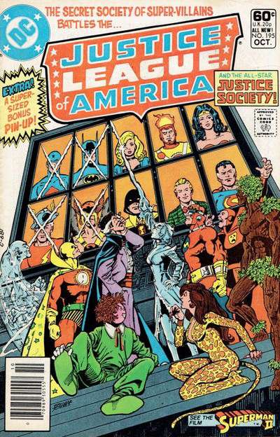 Justice League of America #195 Newsstand Edition
