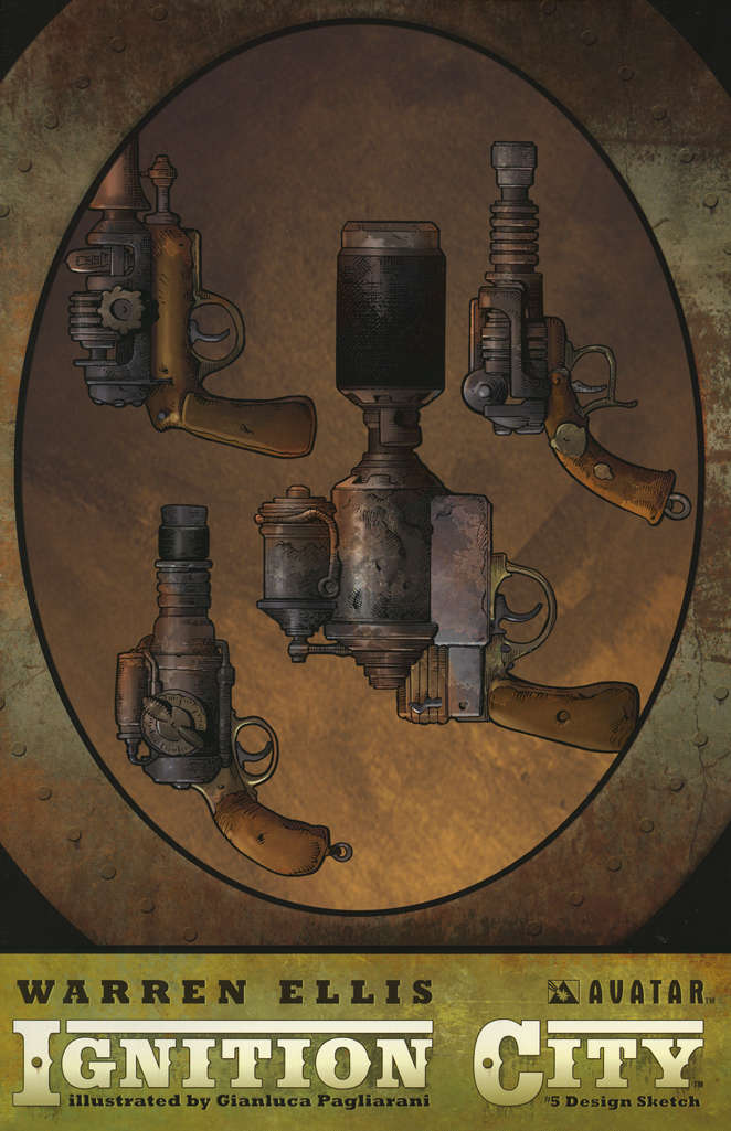 Ignition City (Warren Ellis…) #5 Variation C