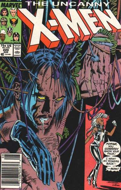 The Uncanny X-Men #220 Newsstand Edition