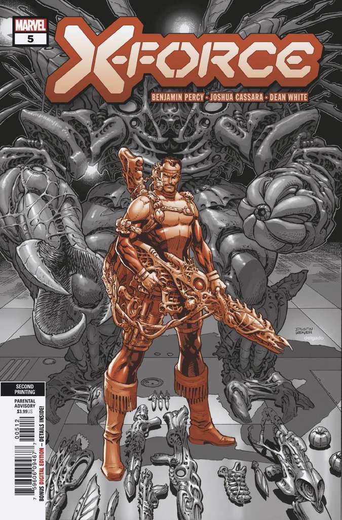 X-Force (6th Series) #5  - 2nd printing
