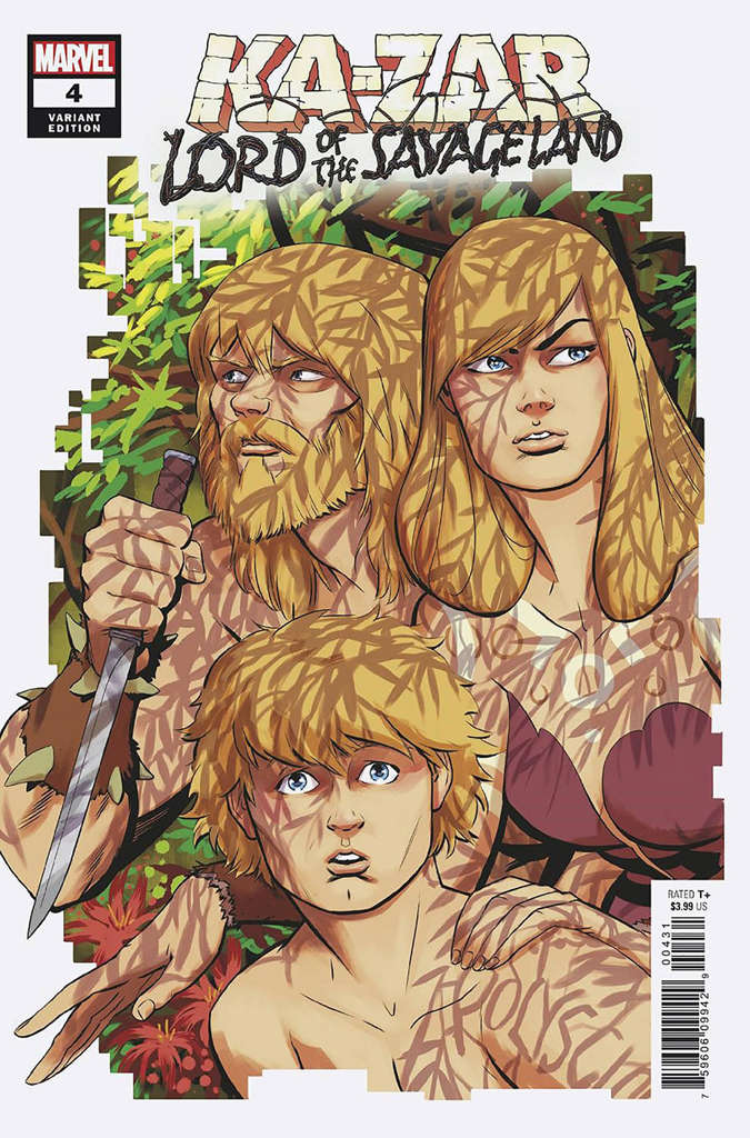 Ka-Zar: Lord of the Savage Land #4 Variation B