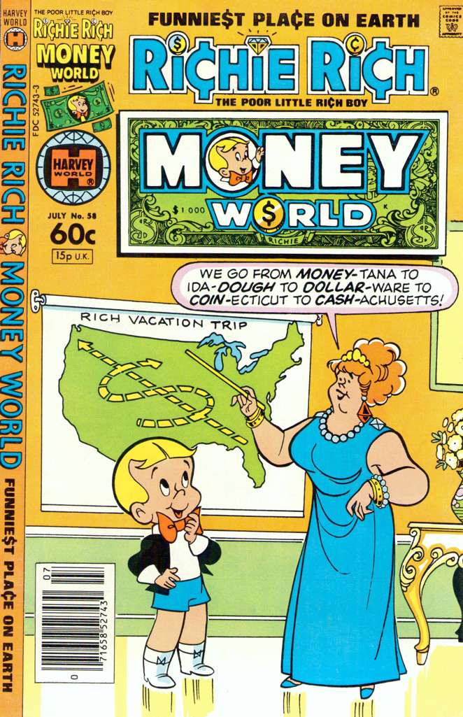Richie Rich Money World #58