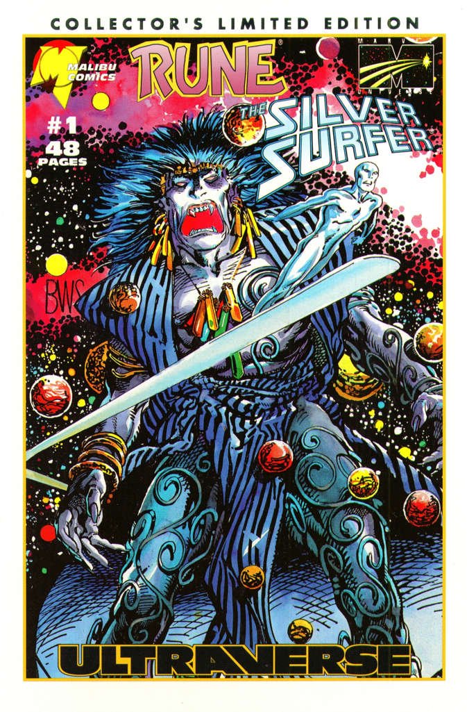 Rune/Silver Surfer #1 Direct Market Edition - 2nd printing