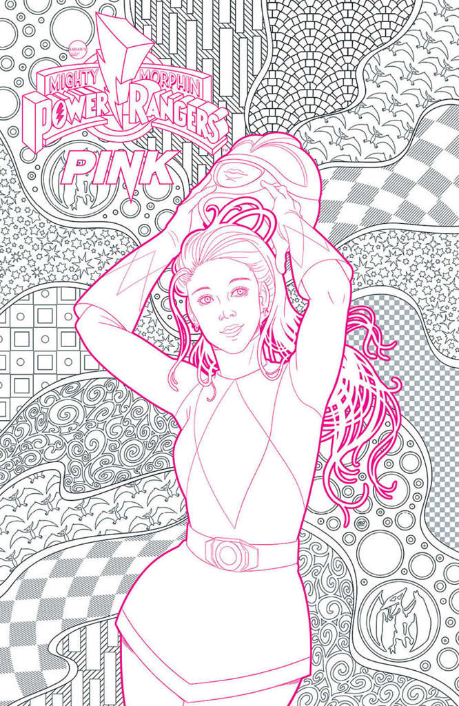 Mighty Morphin Power Rangers: Pink #1 Variation F