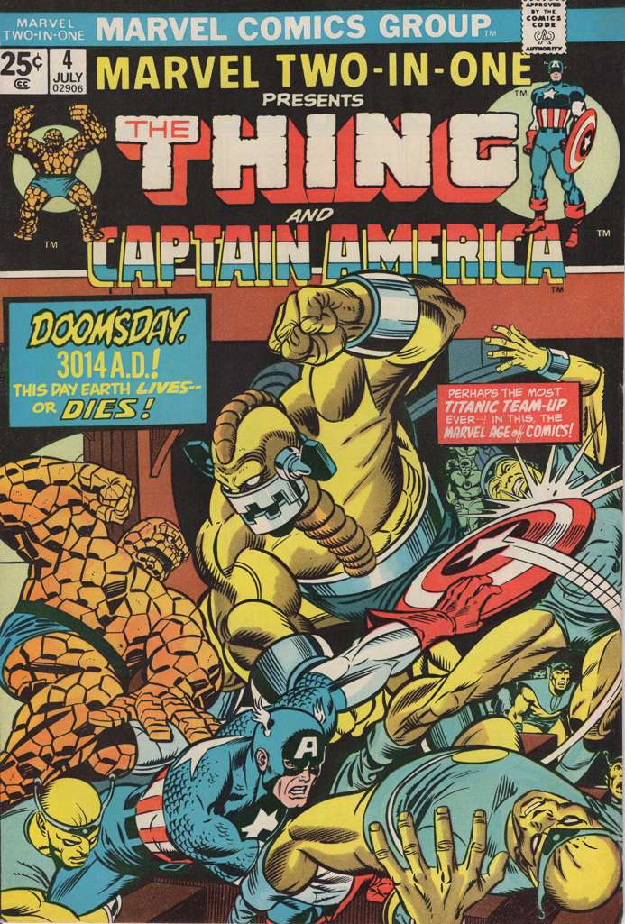 Marvel Two-In-One #4