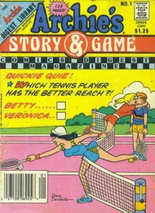 Archie’s Story &amp; Game Digest Magazine