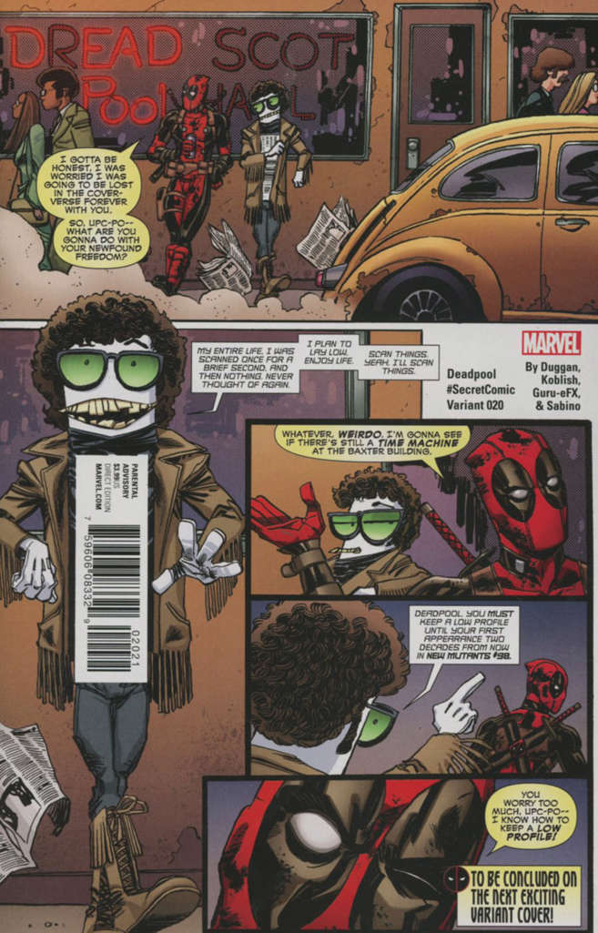 Deadpool (5th Series) #20 Variation A