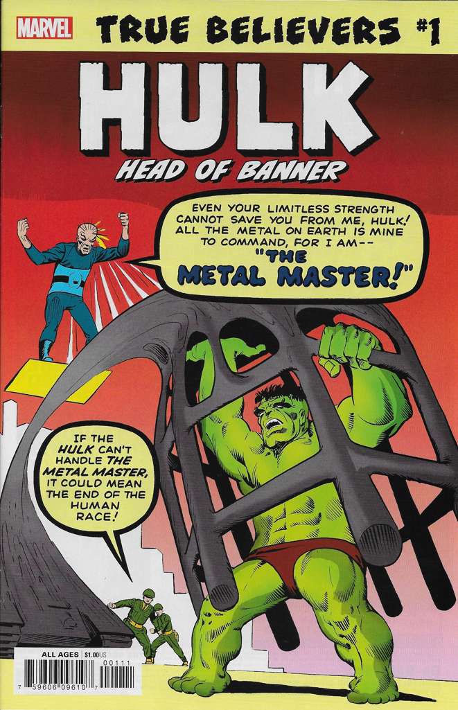 True Believers: Hulk—Head of Banner