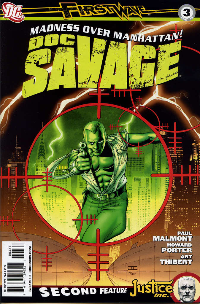 Doc Savage (DC, 2nd Series) #3 Variation A