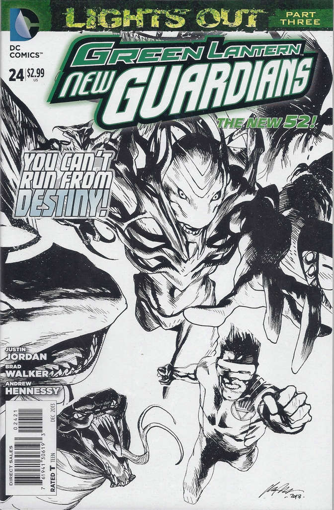 Green Lantern: New Guardians #24 Variation A