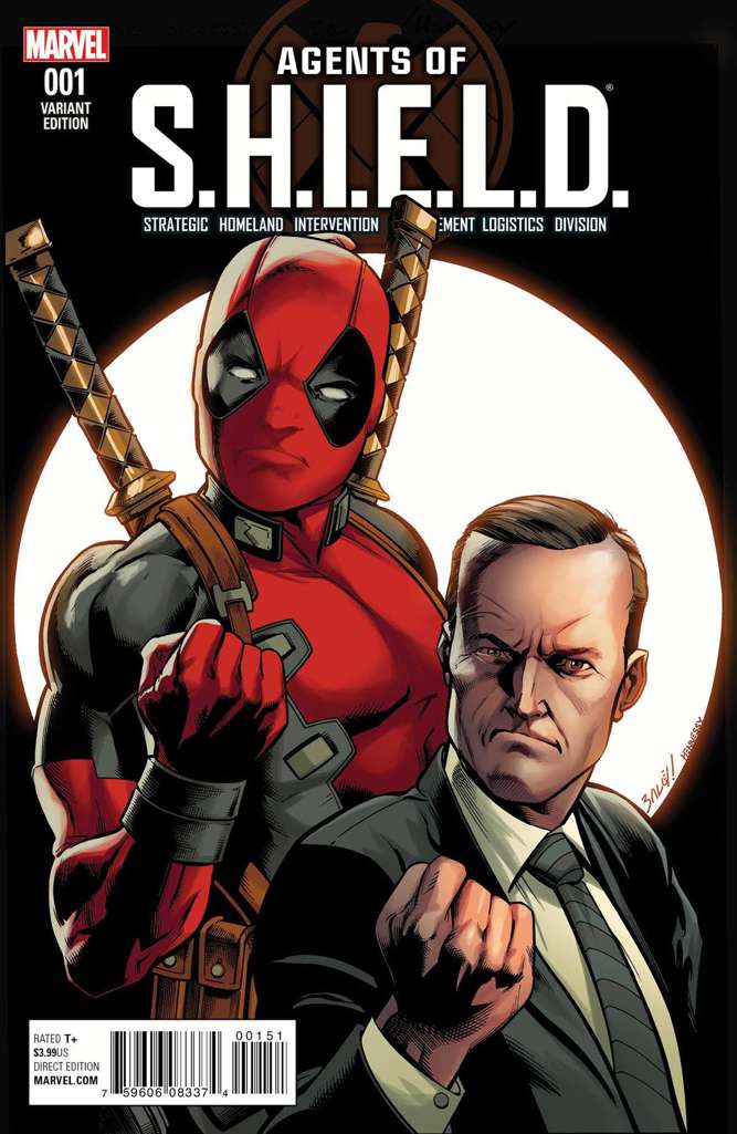 Agents of S.H.I.E.L.D. #1 Variation C